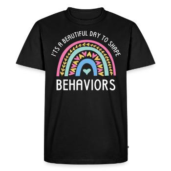 Enseignants du primaire - T-shirt Premium bio Homme - noir - Devant - Nico (187cm)