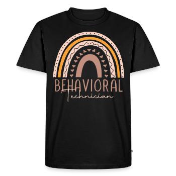 Enseignants du primaire - T-shirt Premium bio Homme - noir - Devant - Nico (187cm)