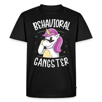 Collecting Data - Behavioral Analyst Therapists - Men's Premium Organic T-Shirt - black - Front - Nico (187cm)