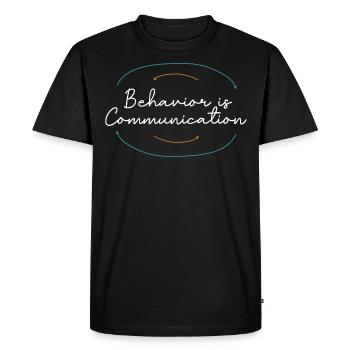 Collecting Data - Behavioral Analyst Therapists - Men's Premium Organic T-Shirt - black - Front - Nico (187cm)