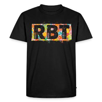 Ingénieur comportemental RBT - T-shirt Premium bio Homme - noir - Devant - Nico (187cm)