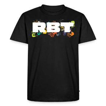 Ingénieur comportemental RBT - T-shirt Premium bio Homme - noir - Devant - Nico (187cm)