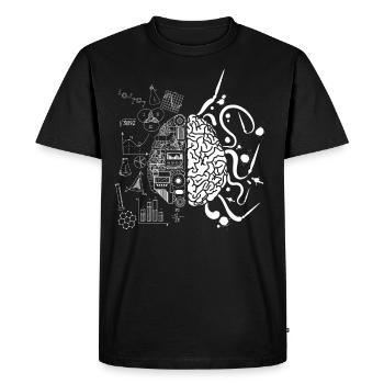 Parc national Acadia - T-shirt Premium bio Homme - noir - Devant - Nico (187cm)