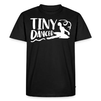 Petite danseuse, danse classique - T-shirt Premium bio Homme - noir - Devant - Nico (187cm)
