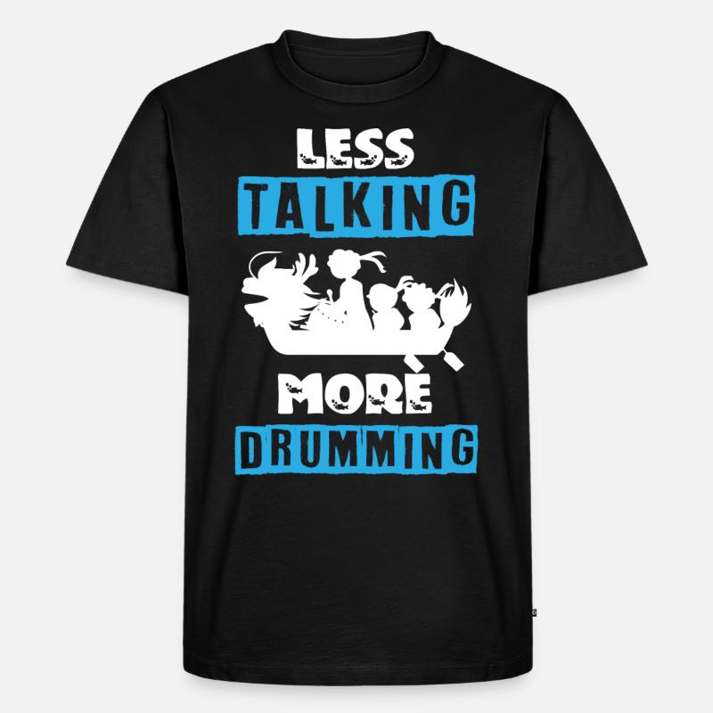 Drachenbootrennen, Drachenboote, Bleischlag - Männer Premium Bio T-Shirt - Schwarz