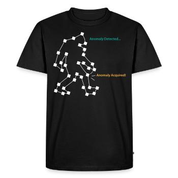 SLS Camera Ghost Hunt, Ghost Hunter - Men's Premium Organic T-Shirt - black - Front - Nico (187cm)
