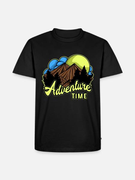 Aventure - Aventure - T-shirt Premium bio Homme - noir