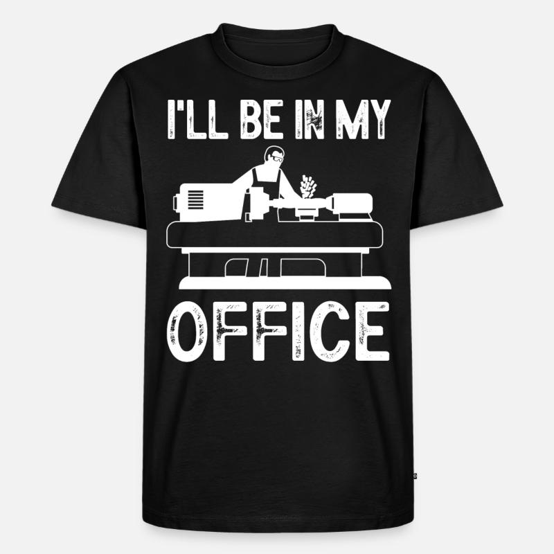 Tischler, Holzarbeiter - Männer Premium Bio T-Shirt - Schwarz