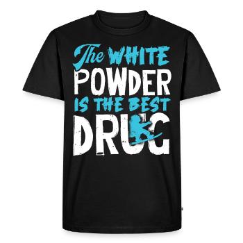 Snowboarders, Vacances snowboard, Équipement de snowboard - T-shirt Premium bio Homme - noir - Devant - Nico (187cm)