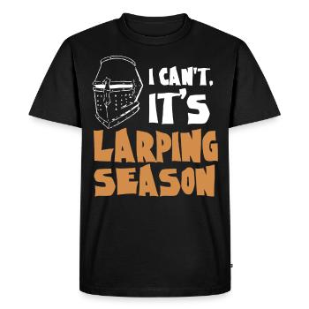 Larp, live-action role-playing game - Men's Premium Organic T-Shirt - black - Front - Nico (187cm)
