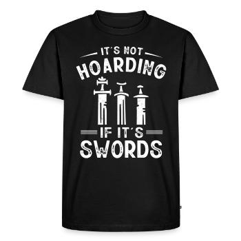 Larp, Larping, Role Play - Men's Premium Organic T-Shirt - black - Front - Nico (187cm)