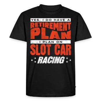 Course de voitures à sous, Petrolhead, Car Lovers - T-shirt Premium bio Homme - noir - Devant - Nico (187cm)