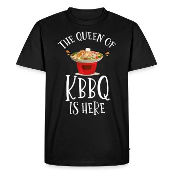 Barbecue coréen, Groupe coréen, Coréen - T-shirt Premium bio Homme - noir - Devant - Nico (187cm)