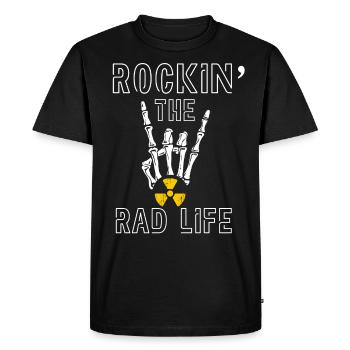 Radiology, radiologist, radiological technologist - Men's Premium Organic T-Shirt - black - Front - Nico (187cm)
