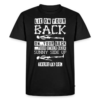 Radiology, radiologist, radiological technologist - Men's Premium Organic T-Shirt - black - Front - Nico (187cm)