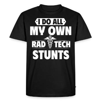 RAD technology, radiologist - Men's Premium Organic T-Shirt - black - Front - Nico (187cm)