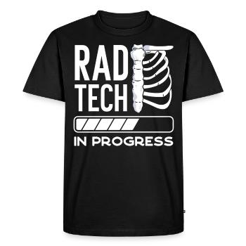 Radiology, radiologist - Men's Premium Organic T-Shirt - black - Front - Nico (187cm)