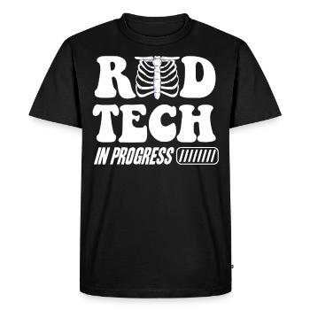 Radiology, radiologist - Men's Premium Organic T-Shirt - black - Front - Nico (187cm)