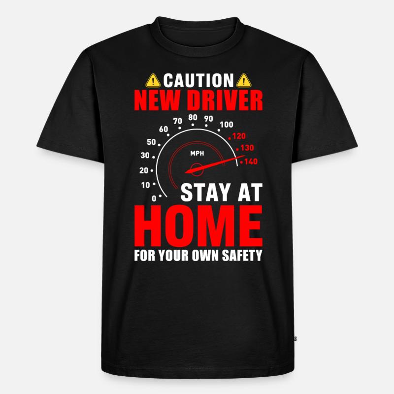 Führerschein - Männer Premium Bio T-Shirt - Schwarz