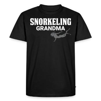 Snorkeling, snorkeling, diving, underwater - Men's Premium Organic T-Shirt - black - Front - Nico (187cm)