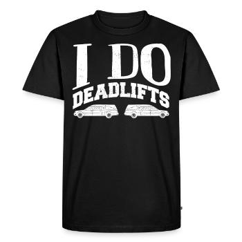 Corpse Keepers, Undertakers, Funeral Homes - Men's Premium Organic T-Shirt - black - Front - Nico (187cm)