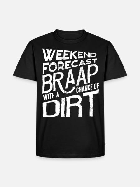Motocross bikers - Men's Premium Organic T-Shirt - black
