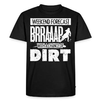 Motards de motocross - T-shirt Premium bio Homme - noir - Devant - Nico (187cm)