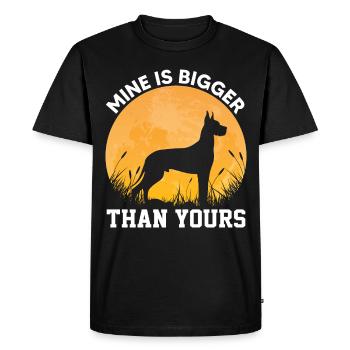 Great Danes, Great Danes - Men's Premium Organic T-Shirt - black - Front - Nico (187cm)