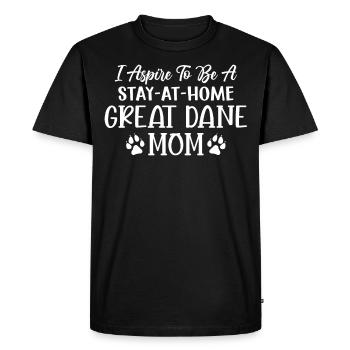 Great Danes, Great Danes - Men's Premium Organic T-Shirt - black - Front - Nico (187cm)