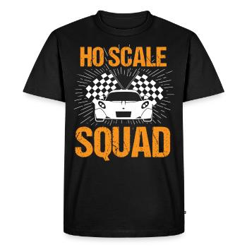 Slot car, course de slot car - T-shirt Premium bio Homme - noir - Devant - Nico (187cm)