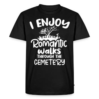 Directeurs de funérailles - T-shirt Premium bio Homme - noir - Devant - Nico (187cm)