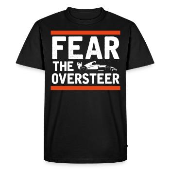 Course de voitures à sous, Voitures miniatures - T-shirt Premium bio Homme - noir - Devant - Nico (187cm)
