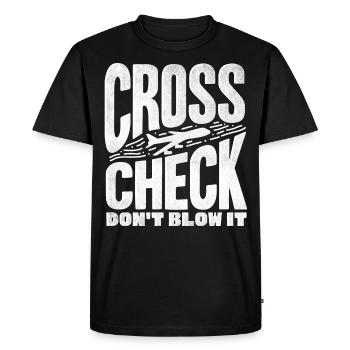 Agents de bord, pour les agents de bord, agents de bord - T-shirt Premium bio Homme - noir - Devant - Nico (187cm)