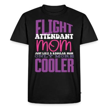 Agents de bord, pour les agents de bord, agents de bord - T-shirt Premium bio Homme - noir - Devant - Nico (187cm)