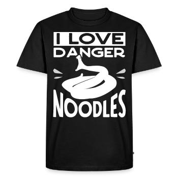 Propriétaires de serpents, amoureux des serpents, serpents - T-shirt Premium bio Homme - noir - Devant - Nico (187cm)