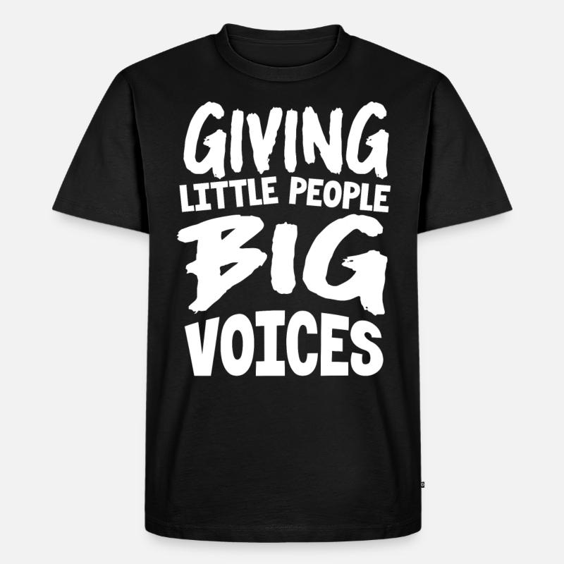 Speech-language pathology, speech-language pathologist - Men's Premium Organic T-Shirt - black