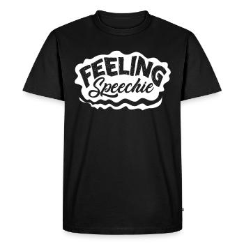 Speech-language pathology, speech-language pathologist - Men's Premium Organic T-Shirt - black - Front - Nico (187cm)