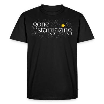 Astrophotographie, astronomie, observation des étoiles - T-shirt Premium bio Homme - noir - Devant - Nico (187cm)