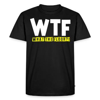 Floor layers, tilers, tilers - Men's Premium Organic T-Shirt - black - Front - Nico (187cm)