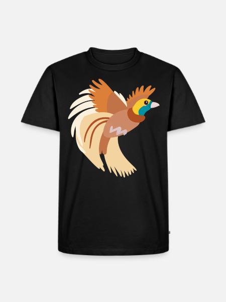 Bird of paradise - Men's Premium Organic T-Shirt - black