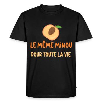 Futur Marié Enterrement de Vie de Garçon - T-shirt Premium bio Homme - noir - Devant - Nico (187cm)