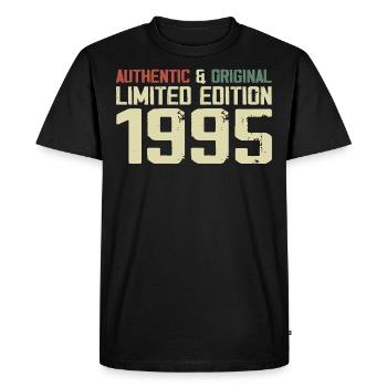 1995 Cadeau Anniversaire 1995 Vintage 1995 Rétro - T-shirt Premium bio Homme - noir - Devant - Nico (187cm)