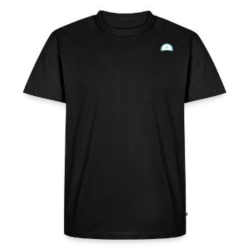 Polaris - Men's Premium Organic T-Shirt - black - Front - Nico (187cm)