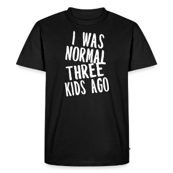 mummy - Men's Premium Organic T-Shirt - black - Front - Nico (187cm)