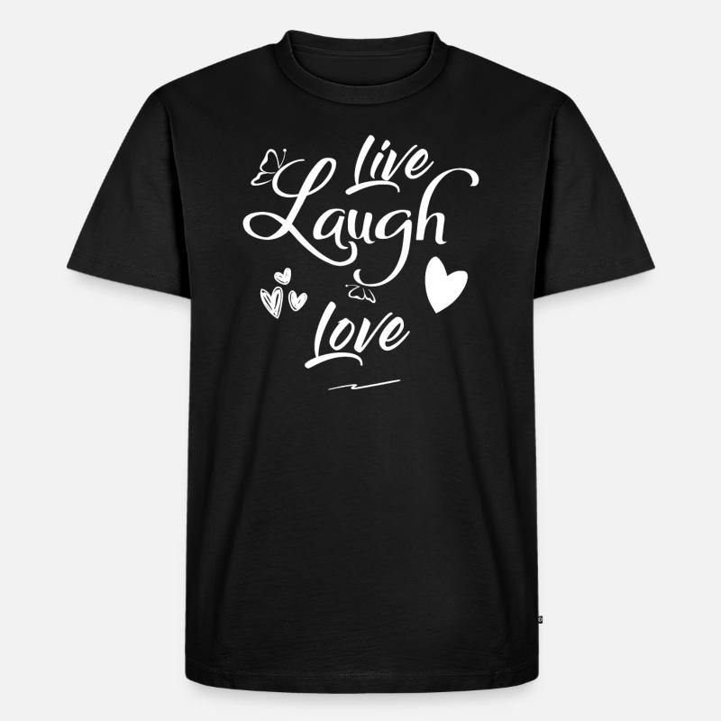Sprüche - Männer Premium Bio T-Shirt - Schwarz