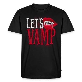 vampire - Men's Premium Organic T-Shirt - black - Front - Nico (187cm)