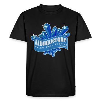 Albuquerque Coocking Classes Drugs Meth - Men's Premium Organic T-Shirt - black - Front - Nico (187cm)