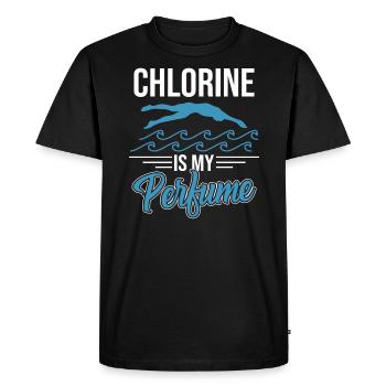 instructeur de natation - T-shirt Premium bio Homme - noir - Devant - Nico (187cm)