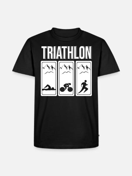 Triathlon Triathlon - T-shirt Premium bio Homme - noir