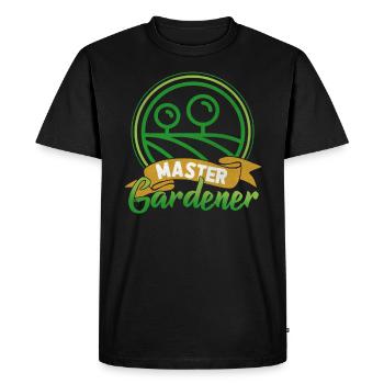 Garden gardener gardening gardening gardening - Men's Premium Organic T-Shirt - black - Front - Nico (187cm)